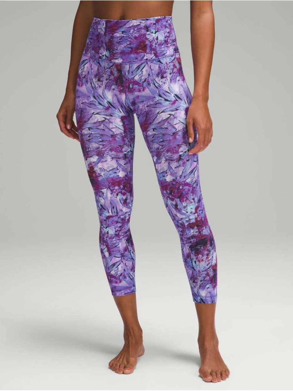 lululemon athletica Align High-Rise Pant 25”- Iridescent Floral Multi